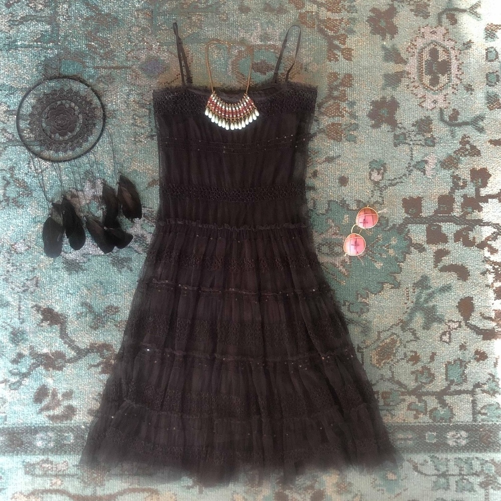 Max Studio BLACK PARTY DRESS